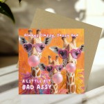 Hilarious Birthday Cards For Women BAD ASSY Birthday Card