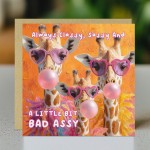Hilarious Birthday Cards For Women BAD ASSY Birthday Card