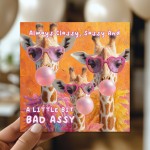 Hilarious Birthday Cards For Women BAD ASSY Birthday Card