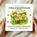 Funny St Patricks Day Card Irish Friends Drinking Happy St Paddy Funny St Patricks Day Card Irish Friends Drinking Happy St Paddy
