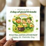 Funny St Patricks Day Card Irish Friends Drinking Happy St Paddy Funny St Patricks Day Card Irish Friends Drinking Happy St Paddy