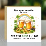 Funny St Patricks Day Card Beer Pints Irish Humour St Paddys Funny St Patricks Day Card Beer Pints Irish Humour St Paddys