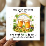 Funny St Patricks Day Card Beer Pints Irish Humour St Paddys Funny St Patricks Day Card Beer Pints Irish Humour St Paddys