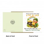 Funny St Patricks Day Card Pot of Gold Joke Happy St Patricks Funny St Patricks Day Card Pot of Gold Joke Happy St Patricks