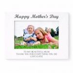 Happy Mothers Day Gift For Mummy White 7x5 Photo Frame