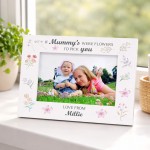 Gift For Mummy Portrait 7x5 Photo Frame Mummys Were Flowers Gift For Mummy Portrait 7x5 Photo Frame Mummys Were Flowers