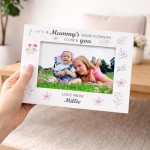 Gift For Mummy Portrait 7x5 Photo Frame Mummys Were Flowers Gift For Mummy Portrait 7x5 Photo Frame Mummys Were Flowers