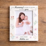 Mummy Gift Portrait 7x5 Photo Frame If Mummys Were Flowers