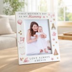 First Mothers Day As My Mummy Gift Portrait 7x5 Photo Frame