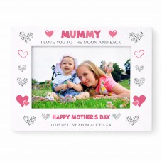 Mummy Photo Frame Mothers Day Gift 7x5 Frame I Love You