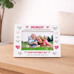 Mummy Photo Frame Mothers Day Gift 7x5 Frame I Love You