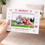 Mummy Photo Frame Mothers Day Gift 7x5 Frame I Love You