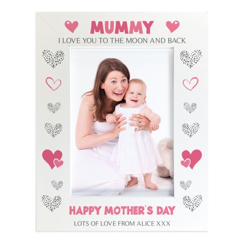 Mummy Gift Mothers Day Gift 7x5 Photo Frame I Love You Gifts