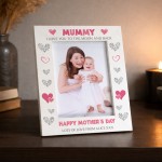 Mummy Gift Mothers Day Gift 7x5 Photo Frame I Love You Gifts
