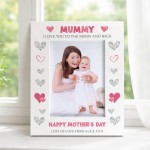 Mummy Gift Mothers Day Gift 7x5 Photo Frame I Love You Gifts