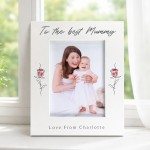 Mothers Day Gift Portrait 7x5 Photo Frame Birthday Personalised