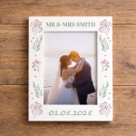 Personalised Wedding Day Photo Frame Gift For Couple 7x5 Frame Personalised Wedding Day Photo Frame Gift For Couple 7x5 Frame