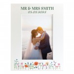 Wedding Day Photo Frame Personalised Gift For Couple 7x5 Frame