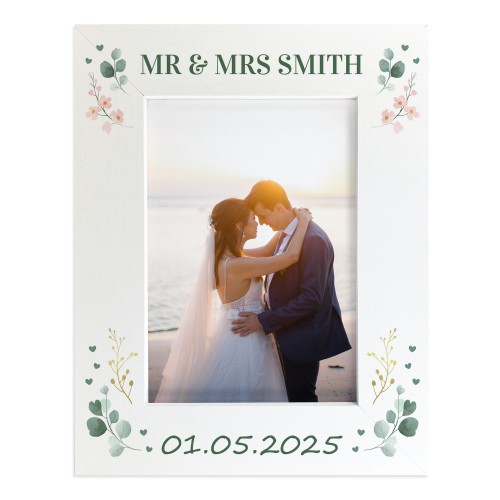 Wedding Day Photo Frame Mr And Mrs Personalised Gift For Couple Wedding Day Photo Frame Mr And Mrs Personalised Gift For Couple