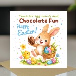 Easter Card Happy Easter Card For Kids Children Son Daughter