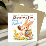 Easter Card Happy Easter Card For Kids Children Son Daughter