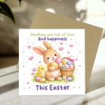 Happy Easter Card For Son Daughter Grandson Granddaughter 