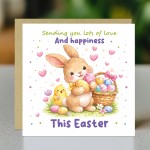 Happy Easter Card For Son Daughter Grandson Granddaughter 