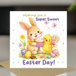 Wishing You A Happy Easter Card For Kids Children Easter Card