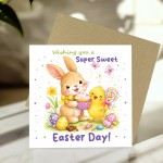 Wishing You A Happy Easter Card For Kids Children Easter Card