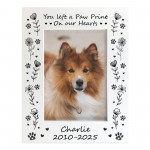 Personalised Dog Memorial Photo Frame 7x5 Pet Loss Remembrance