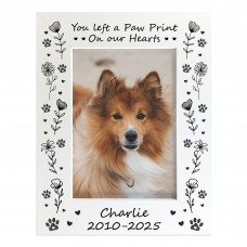 Personalised Dog Memorial Photo Frame 7x5 Pet Loss Remembrance