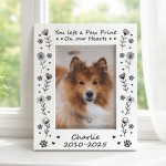 Personalised Dog Memorial Photo Frame 7x5 Pet Loss Remembrance