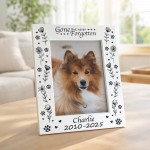 Personalised Pet Memorial Frame 7x5 Dog Memorial Photo Frame Pet