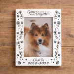 Personalised Pet Memorial Frame 7x5 Dog Memorial Photo Frame Pet
