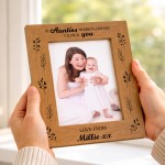 Personalised Auntie Gift For Birthday Christmas Auntie Frame