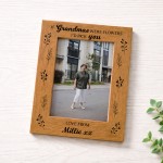Grandma Gift For Mothers Day Birthday Personalised Photo Frame