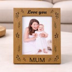 Mum Gift For Birthday Christmas Mothers Day Mum Picture Frame