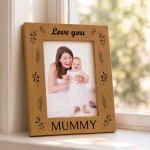 Mummy Gift For Birthday Christmas Mothers Day Mummy Frame