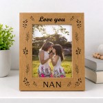 Nan Gift For Birthday Christmas Mothers Day Nan Picture Frame