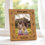 Nan Gift For Birthday Christmas Mothers Day Nan Picture Frame