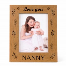 Nanny Gift For Birthday Christmas Mothers Day Nanny Frame