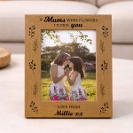 Personalised Mum Gift For Birthday Christmas Mum Picture Frame