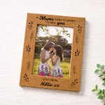 Personalised Mum Gift For Birthday Christmas Mum Picture Frame