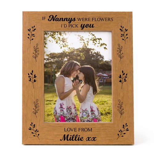Personalised Nanny Gift For Birthday Christmas Nanny Frame