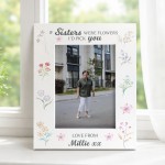 Sister Gift Personalised Sister Photo Frame Gift For Sister