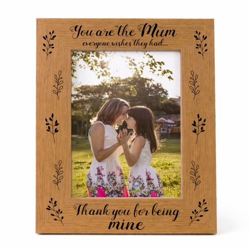 Thank You Mum Gift For Birthday Christmas Mum Picture Frame