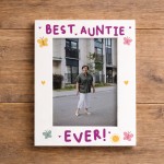 Best Auntie Ever Photo Frame Gifts For Auntie Birthday Christmas