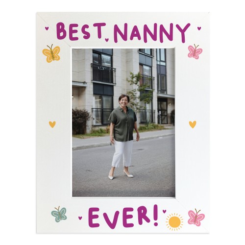 Best Nanny Ever Photo Frame Gifts For Nanny Birthday Christmas