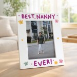 Best Nanny Ever Photo Frame Gifts For Nanny Birthday Christmas