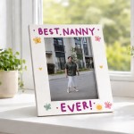 Best Nanny Ever Photo Frame Gifts For Nanny Birthday Christmas